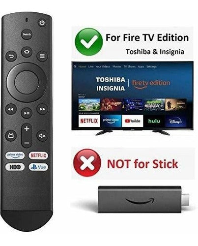 Control Remoto De Repuesto Para Toshiba E Insignia Smart Tv 2