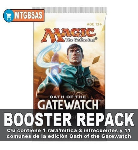 Magic The Gathering Booster Repack Mtg Bsas Oath Of The Gatewatch ! 15 Cards 0