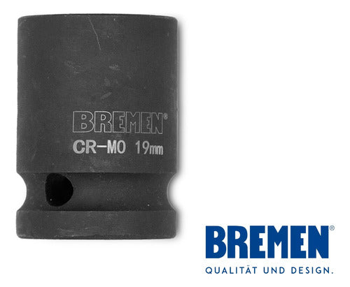 Bremen Hexagonal Impact Socket Tube 19mm (1/2" Drive) 4