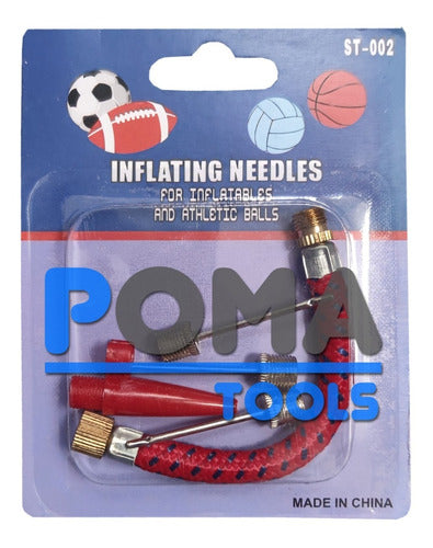 Kit 5 Accesorio Pico Inflador Pelota Inflar Bici Juguete Rn 0