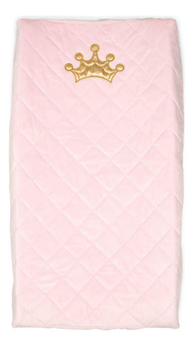 Boppy Pink Royal Princess Changing Pad Cover 0