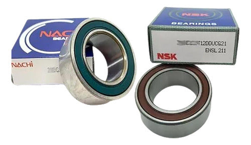 NSK Nachi Air Conditioning Compressor Bearing 35x55x20 X 5 Units 0