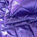 Quilted 2-Seat Satin Bedspread + 2 Filled Pillows 12