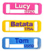 Personalized ID Tag for Cats with 3D Printed Design - Customizable Colors 1