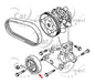 Replacement Poli V Belt Tensioner Suzuki Vitara V6 49160-77E01-RX 6
