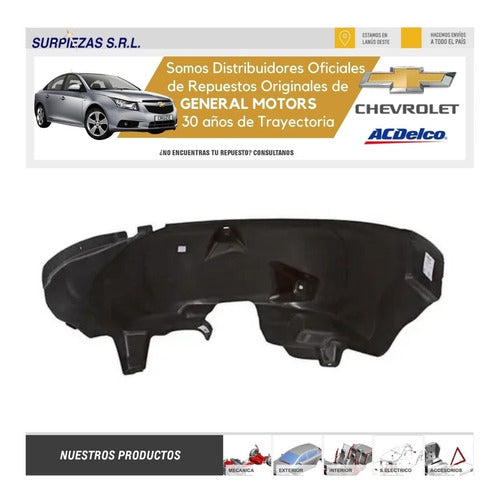 Guardaplast Trasero Der Cruze 5p Chevrolet Original 2