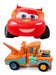 Cars Lightning McQueen and Mater Soft Free Wheel Vehicle 15 cm 0