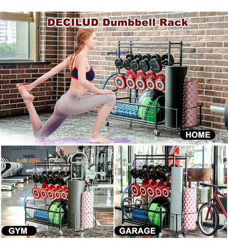 ~? Decilud Dumbbell Rack, Weight Rack For Dumbbells, Rack Ra 1