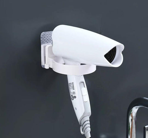 Super Strong Wall Adhesive Hair Dryer Holder 2