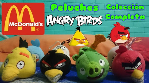 Angry Birds Peluches Mcdonalds 2015 Impecables! Precio C/u. 0