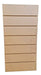 MJmaderas Combo 4 Small Slat Panels MDF / Raw - Promotion! 1