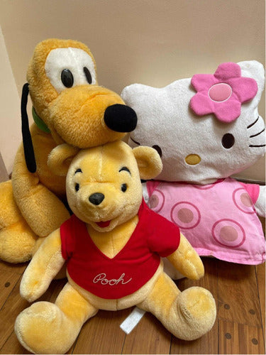 Peluches Orignales Disney Pluto Winnie P. Hello Kitty Minnie 0