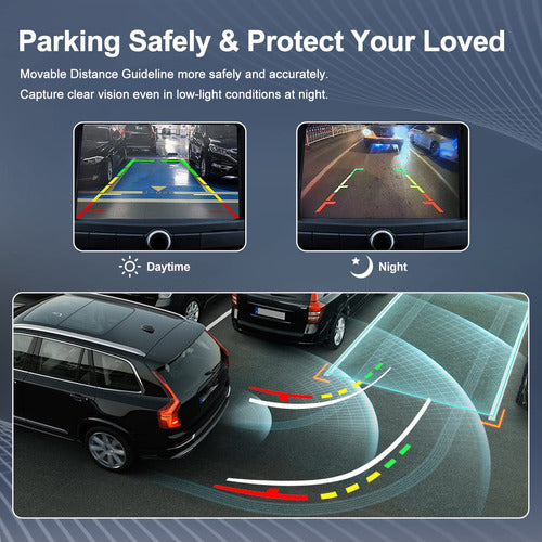 Aishan Camara De Respaldo De Vision Trasera Compatible Con F 4