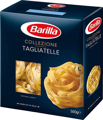 Barilla Pasta Italiana Tagliatelle Collezione Pack 4 X 500gr 0