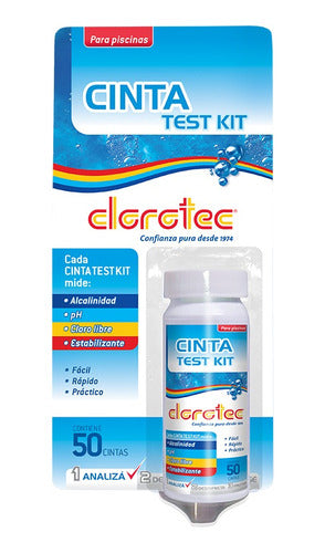 Clorotec pH Test Kit Strip 0