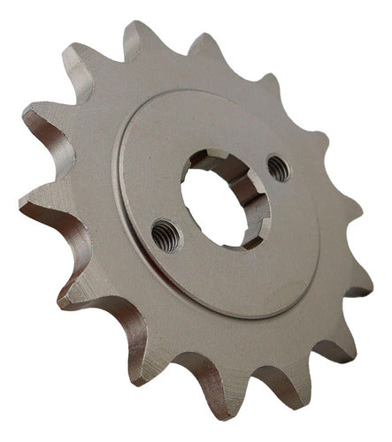 TEX Sprockets Piñon De Transmision Para Honda Nx 200 Brasil 14 Dientes 0