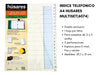 Húsares A4 Replacement Index for Multiset Folders - 5 Hole Punch 1