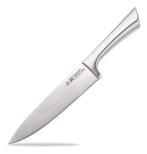 Home Love Cuchillo Profesional Cocina Hoja Todo Acero Kingsta Chef 33c 0