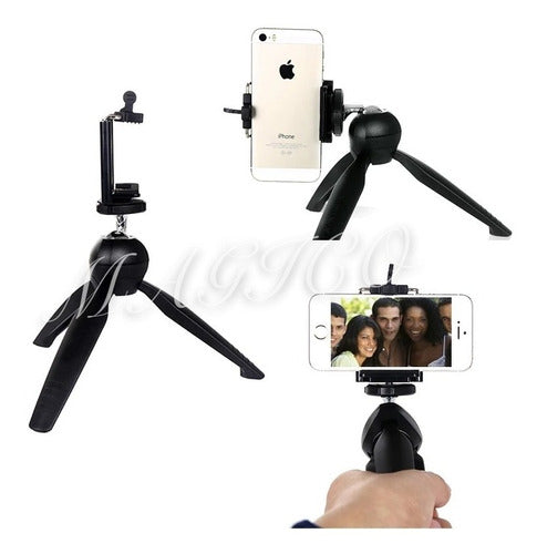 Soporte Trípode Para Celular Gopro Fotografía Flexible 3