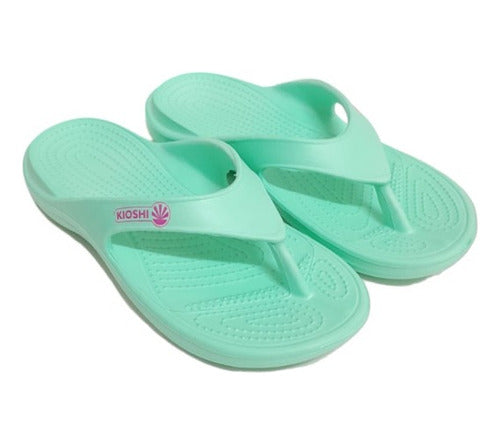 Kioshi Ojotas Flip Flop Colores Aqua 4