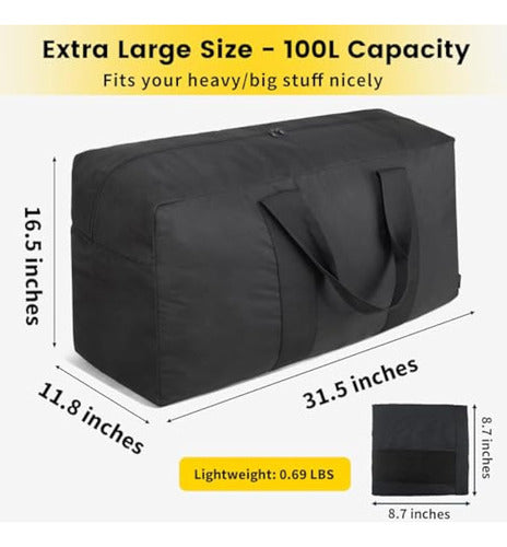 Vorspack Extra Large Canvas Travel Duffel Bag 1