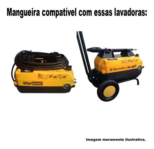 Mangueira Alta Pressão Wap Mini Electrolux Antiga - 10mts 4