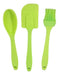 La Vidriera Regalos Set 3 Silicone Accessories with Polypropylene Handle Green 0