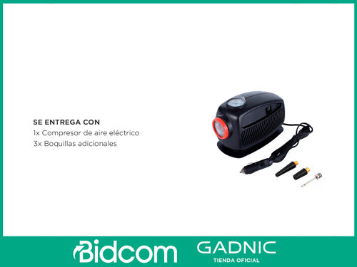 Portable Electric Air Compressor Gadnic 300 Psi 12V 6