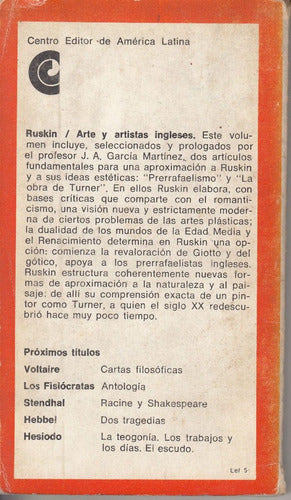 Arte Ingles Prerrafaelismo Y Obra De Turner John Ruskin 1968 3