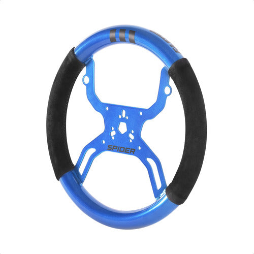 Faster Sports Steering Wheel Kart Karting Blue Mychron New Tony Otk 0