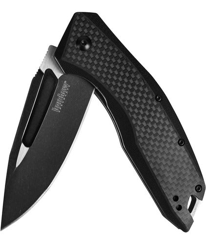 Cuchillo Navaja Plegable Kershaw Flourish Carbono Negro 0