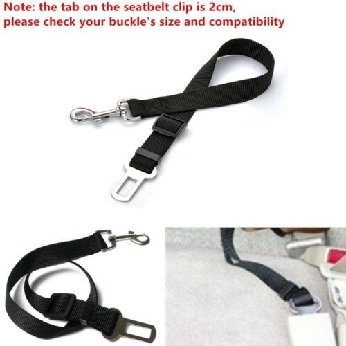 2 X Pet Dog Safety Seat Belt Harness Dog De 2