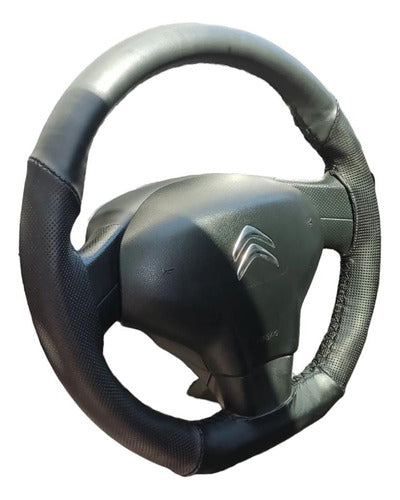 Luca Tiziano Cueros Leather Steering Wheel Cover C3 Microtextured 0