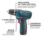 Bosch Power Tools Combo Kit Clpk22-120 - Juego De Herramient 1