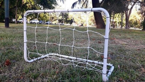 Children's Disassemblable Metal Soccer Goal 60x40x30cm 1