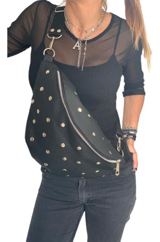 Maxi Fanny Pack with Studs - Exclusive Designs 0