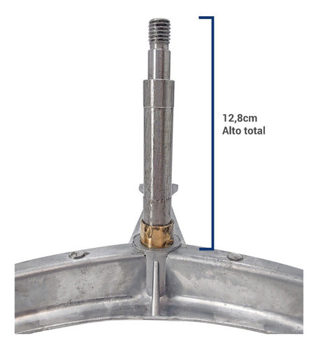 Whirlpool Drum Support Shaft Compatible with Washers AWM 468 748 2