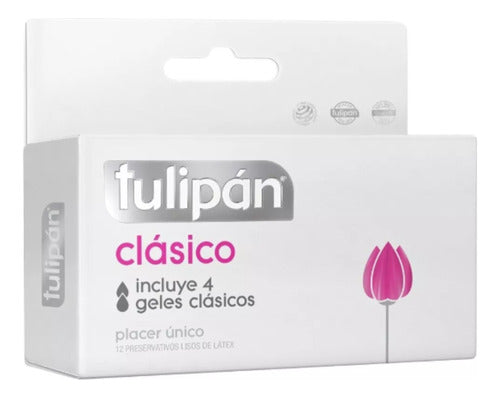 Tulipán Tattoo Condoms X 12 - Discreet 5