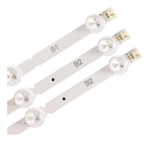 Kit Tiras De Led Tv LG 32ln570b / 32la613b Nueva - 7 Leds 0