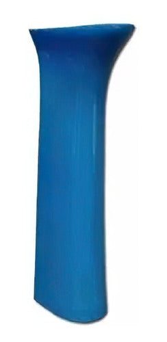 Ferrum Andina Column for Lavatory in Air Force Blue 0