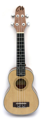 Magma Ukelele Soprano Magma Abeto Y Sapeli C/cenefa Mks50 0