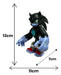 Muñeco Juguete Sonic Lobo Erizo The Werehog Unleashed 14cm 4