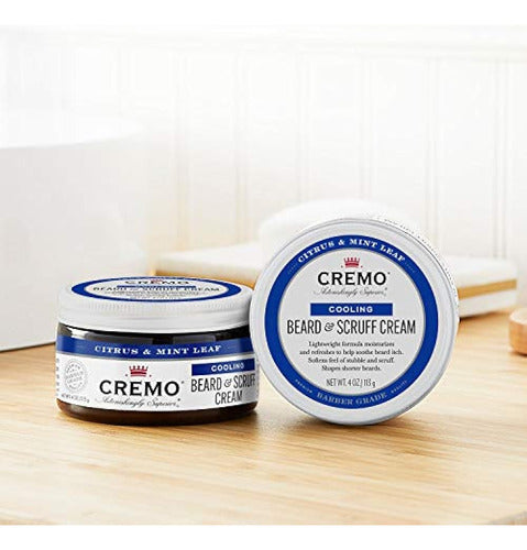 Cremo Citrus Mint Leaf Crema Refrescante Para Barba Y Cabell 2