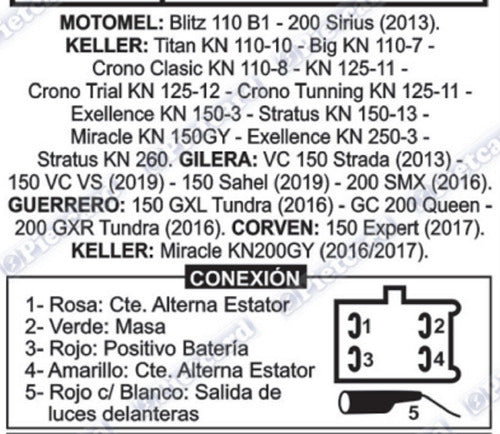 Pietcard Regulador Voltaje Luces Prendidas Guerrero Tundra 2016 2