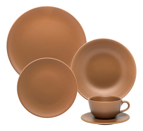 Oxford Unni Color Dish Set Plates Cups 20p Ct 6