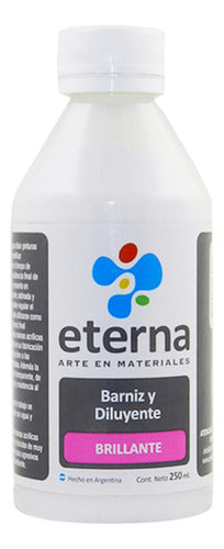 Eterna Acrylic Water-Based Gloss Varnish 250ml 0