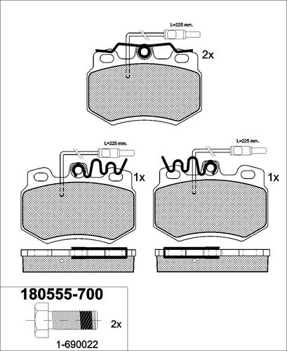 Pastillas De Freno 309/ C-15 Icer 1