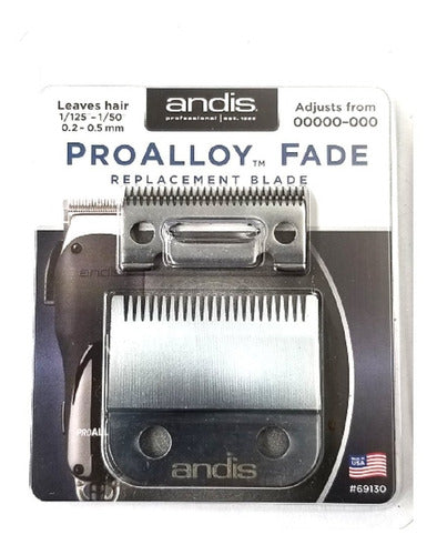 Cuchillas : Andis 69130 Proalloy Fade Reemplazo 0