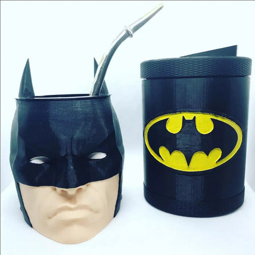 TunaMatesUy Batman Mate Set + Yerbera 1