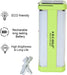 Rechargeable LED Emergency Lamp - 4 Sides Solar or 220V 4